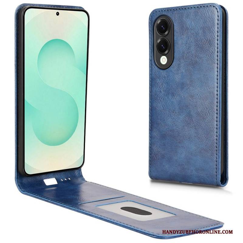 Lederhüllen Samsung Galaxy S25 5g Edge Handyhülle Vertikales Design