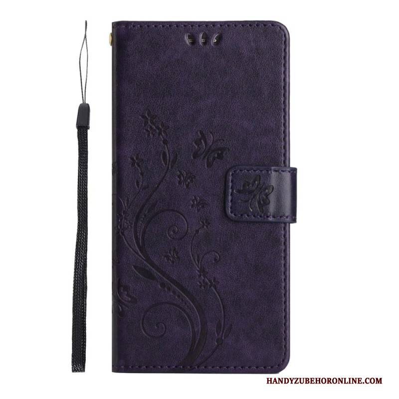 Lederhüllen Samsung Galaxy S25 5g Edge Kleine Blümchen