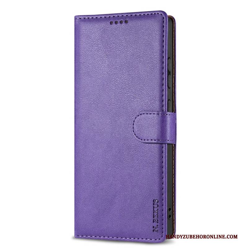 Lederhüllen Samsung Galaxy S25 5g Edge N.bekus Vintage-stil