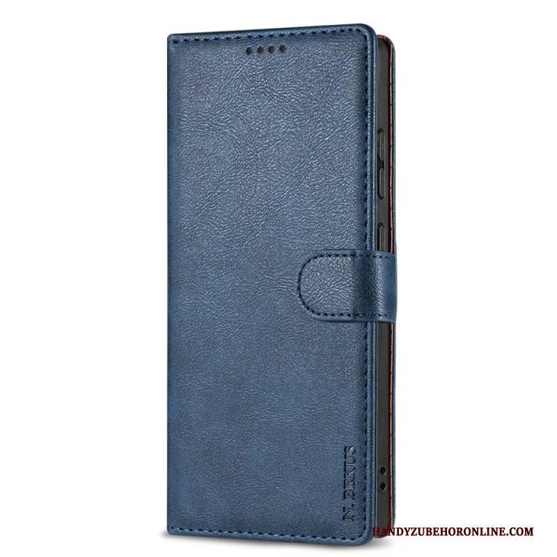 Lederhüllen Samsung Galaxy S25 5g Edge N.bekus Vintage-stil