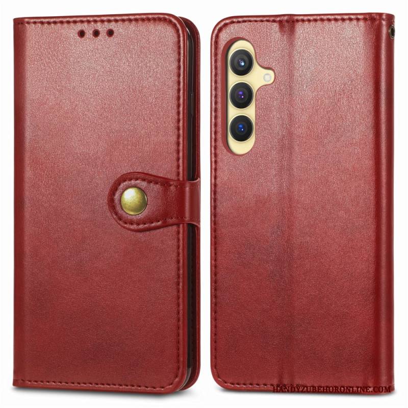 Lederhüllen Samsung Galaxy S25 5g Handyhülle Magnetverschluss