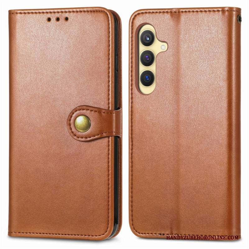 Lederhüllen Samsung Galaxy S25 5g Handyhülle Magnetverschluss