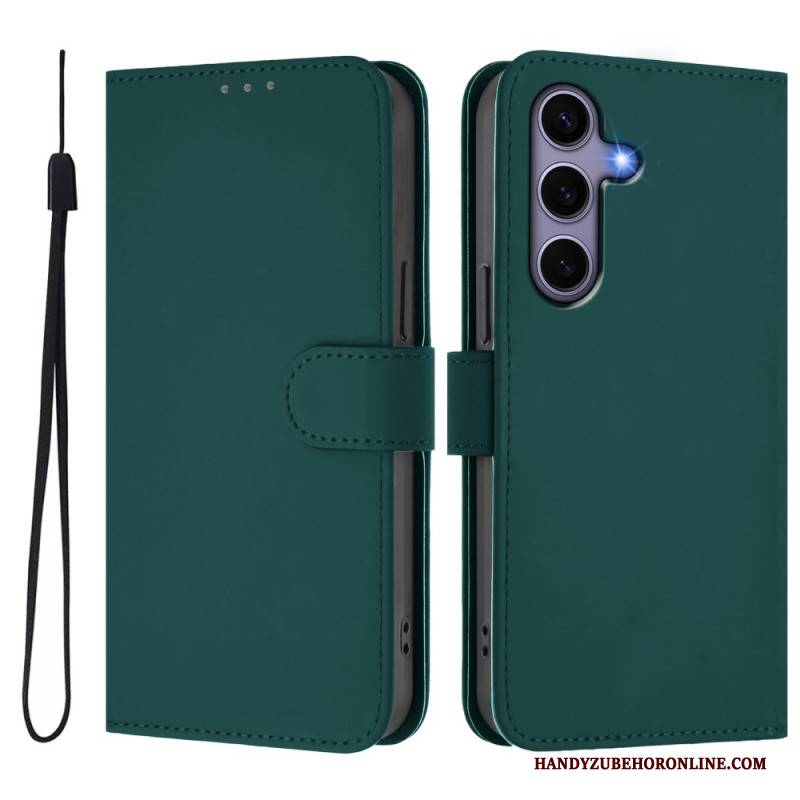 Lederhüllen Samsung Galaxy S25 5g Kunstleder-lanyard