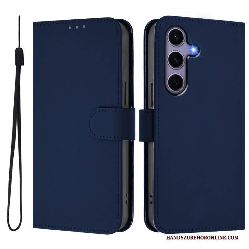 Lederhüllen Samsung Galaxy S25 5g Kunstleder-lanyard