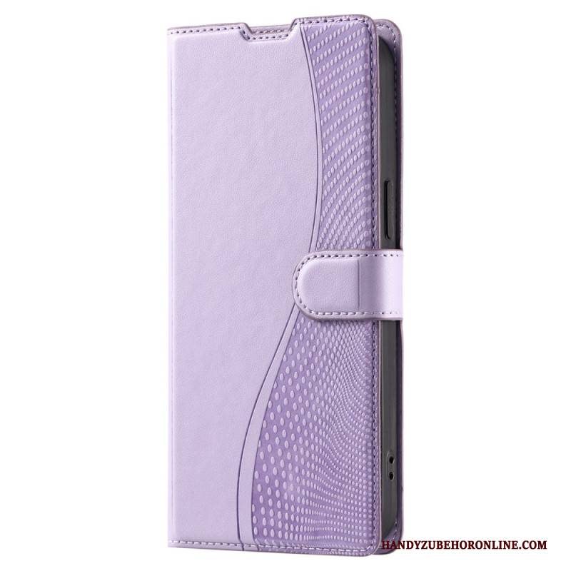 Lederhüllen Samsung Galaxy S25 5g Polka-dot-muster