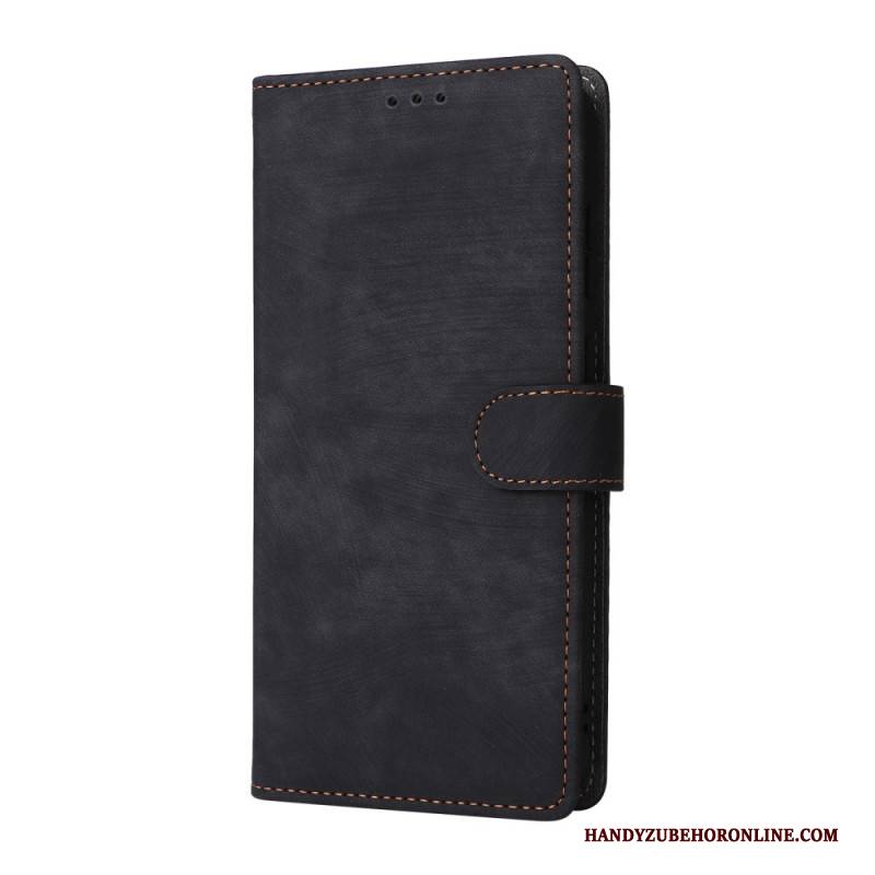 Lederhüllen Samsung Galaxy S25 Fe Handyhülle Rfid-schutz In Wildlederoptik