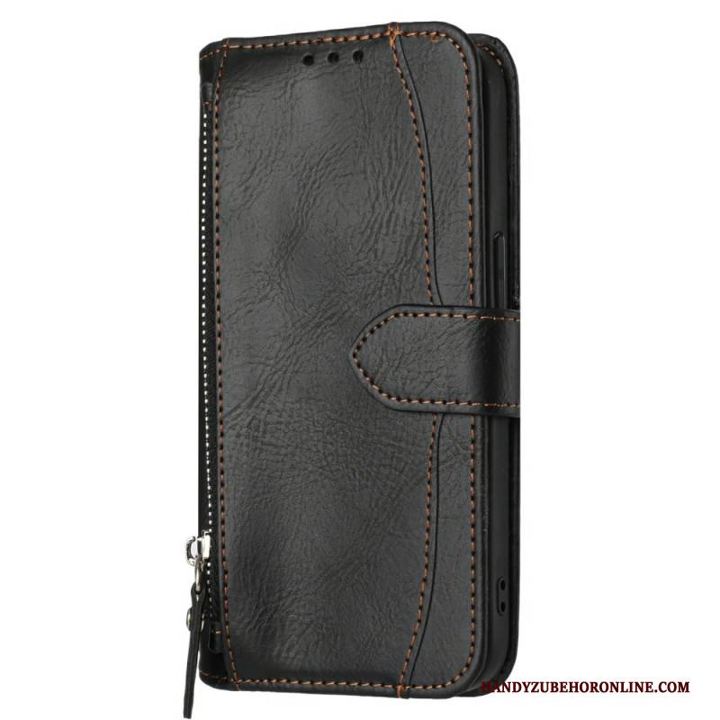 Lederhüllen Samsung Galaxy S25 Fe Handyhülle Vintage-geldbörse