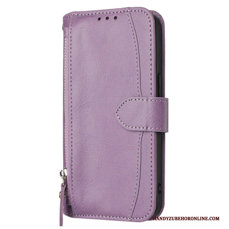 Lederhüllen Samsung Galaxy S25 Fe Handyhülle Vintage-geldbörse