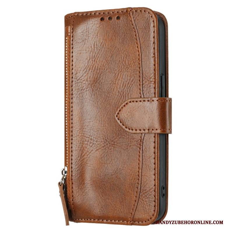 Lederhüllen Samsung Galaxy S25 Fe Handyhülle Vintage-geldbörse