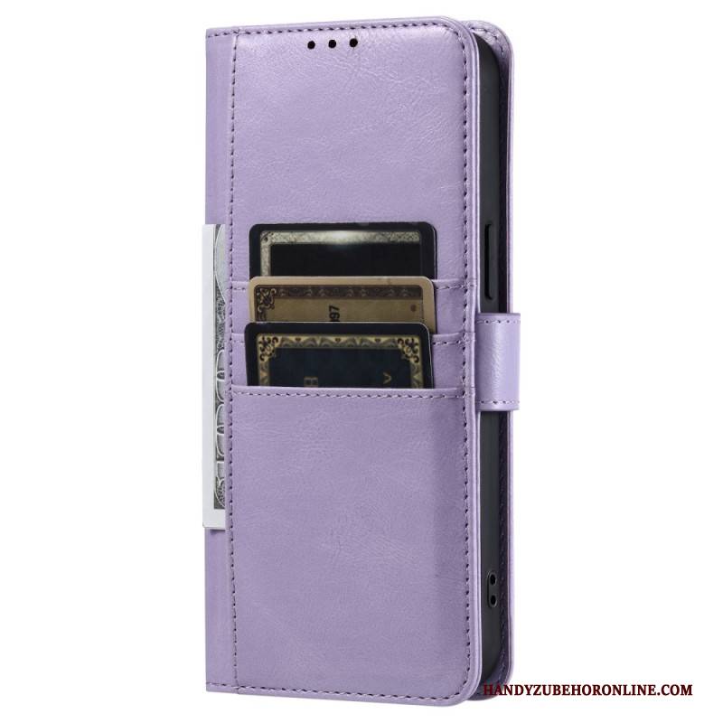 Lederhüllen Samsung Galaxy S25 Fe Kartenhalter Und Riemen