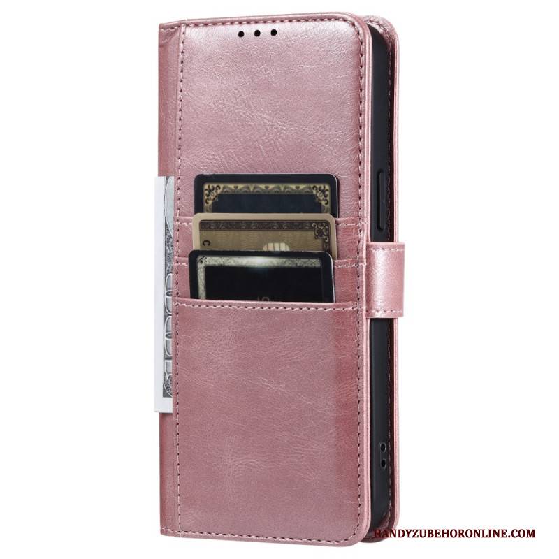 Lederhüllen Samsung Galaxy S25 Fe Kartenhalter Und Riemen