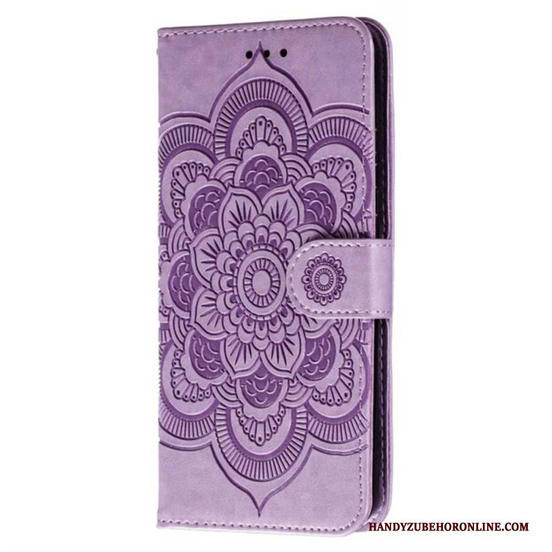 Lederhüllen Samsung Galaxy S25 Fe Mandala-muster