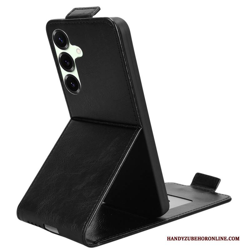 Lederhüllen Samsung Galaxy S25 Fe Vertikales Design