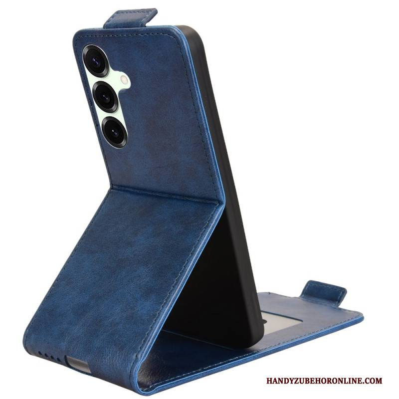 Lederhüllen Samsung Galaxy S25 Fe Vertikales Design