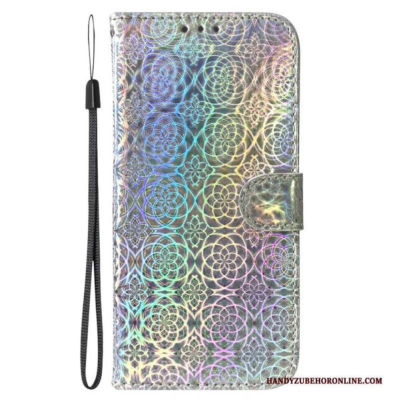 Lederhüllen Samsung Galaxy S25 Plus 5g Handyhülle Disco-stil