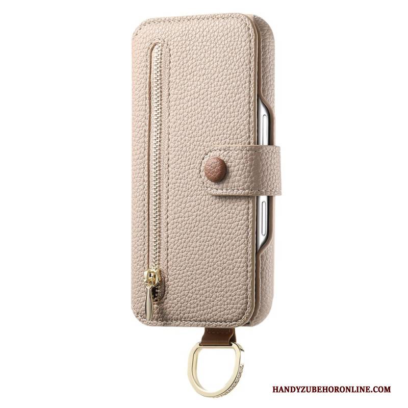 Lederhüllen Samsung Galaxy S25 Plus 5g Handyhülle Geldbörse Mit Reißverschluss