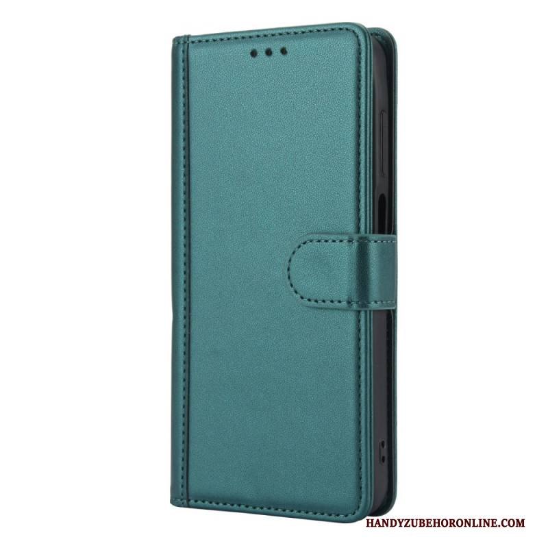 Lederhüllen Samsung Galaxy S25 Plus 5g Handyhülle Leder-look Mit Riemen