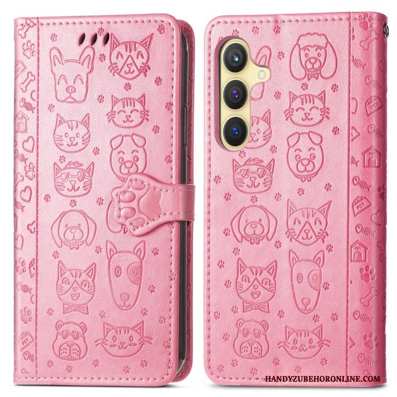 Lederhüllen Samsung Galaxy S25 Plus 5g Tiermotive