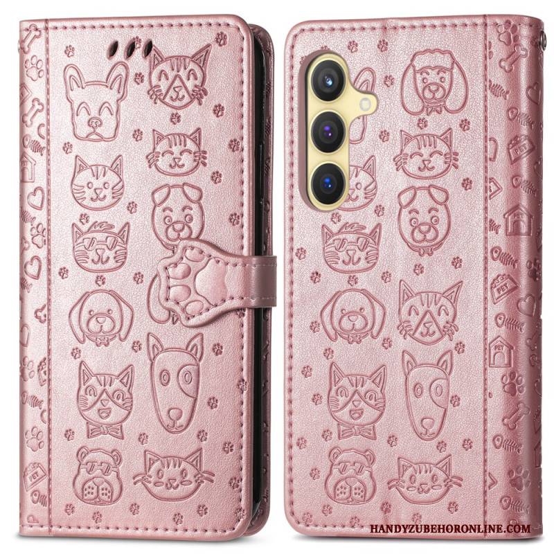 Lederhüllen Samsung Galaxy S25 Plus 5g Tiermotive