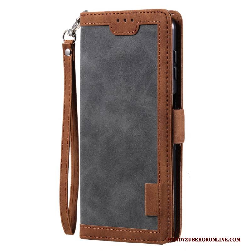 Lederhüllen Samsung Galaxy S25 Plus 5g Vintage Wildlederoptik Mit Riemen