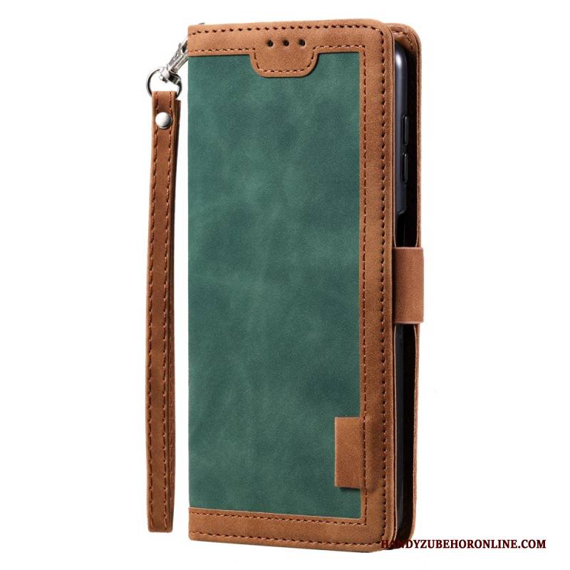 Lederhüllen Samsung Galaxy S25 Plus 5g Vintage Wildlederoptik Mit Riemen