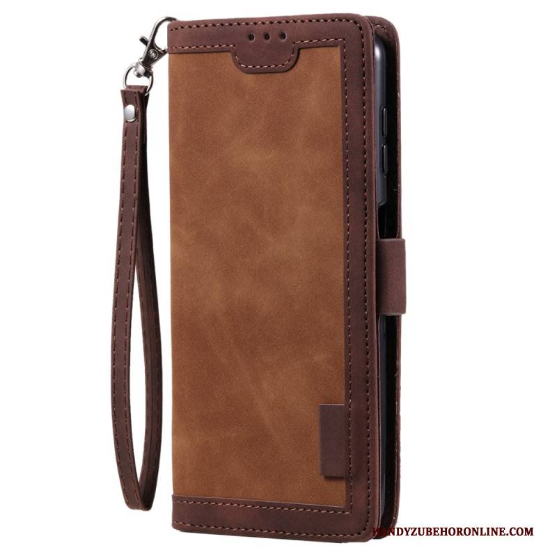 Lederhüllen Samsung Galaxy S25 Plus 5g Vintage Wildlederoptik Mit Riemen