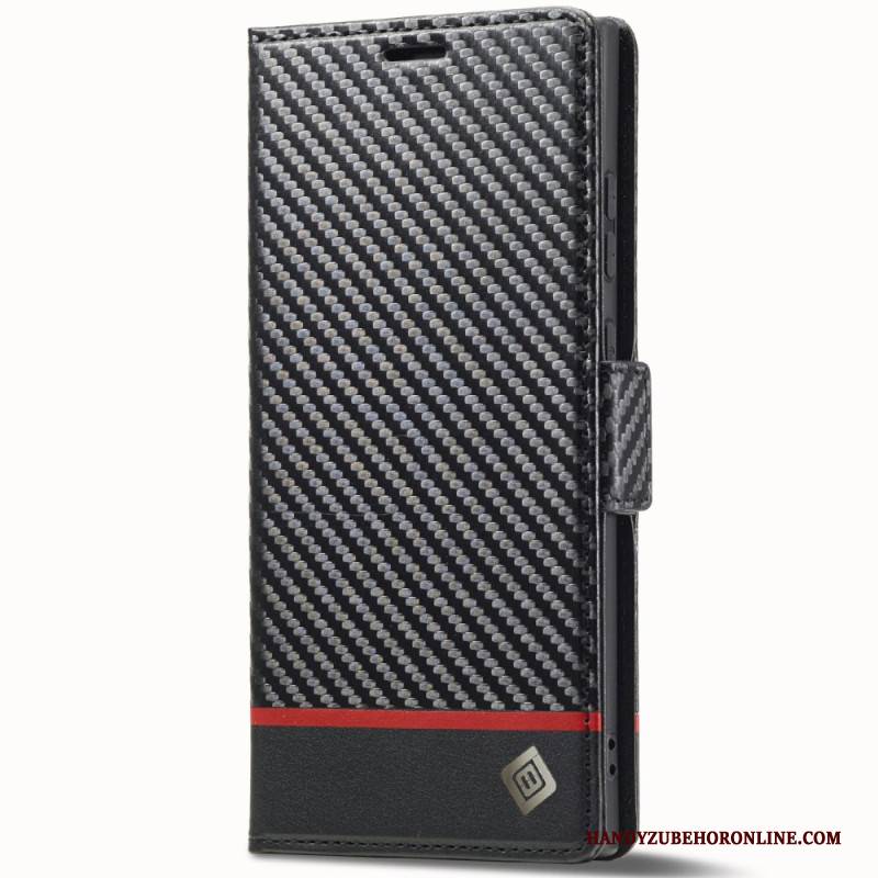 Lederhüllen Samsung Galaxy S25 Ultra 5g Handyhülle Carbonfaser Lc.imeeke