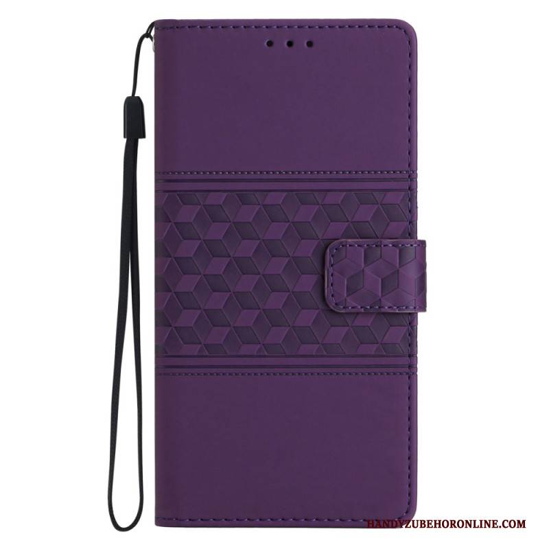 Lederhüllen Samsung Galaxy S25 Ultra 5g Handyhülle Dekorativer Fries