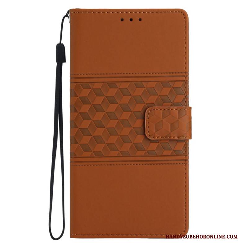 Lederhüllen Samsung Galaxy S25 Ultra 5g Handyhülle Dekorativer Fries