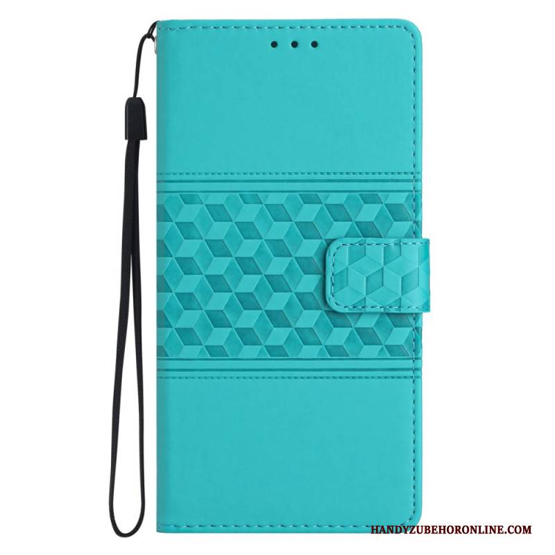 Lederhüllen Samsung Galaxy S25 Ultra 5g Handyhülle Dekorativer Fries