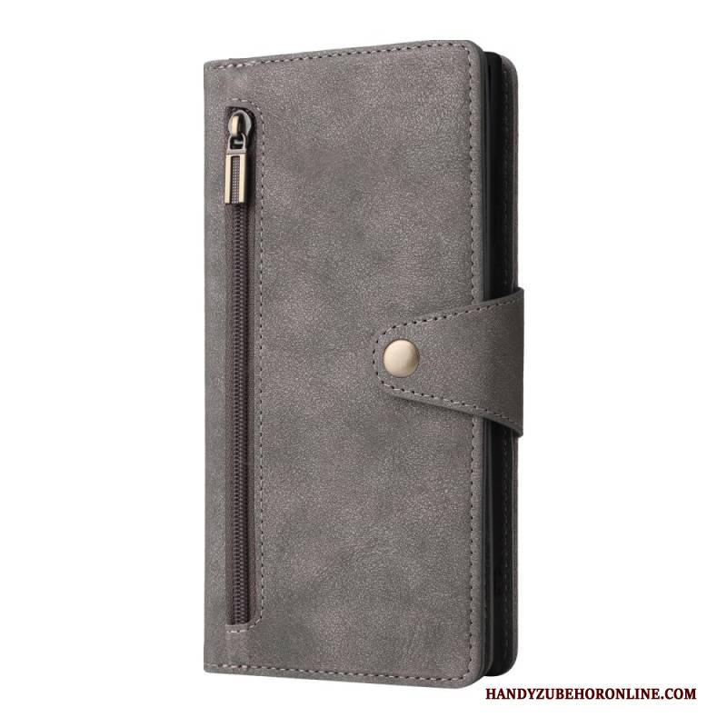 Lederhüllen Samsung Galaxy S25 Ultra 5g Handyhülle Geldbörse In Wildlederoptik Mit Riemen