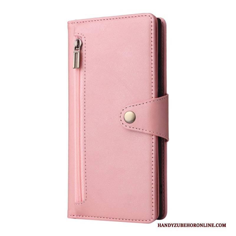 Lederhüllen Samsung Galaxy S25 Ultra 5g Handyhülle Geldbörse In Wildlederoptik Mit Riemen