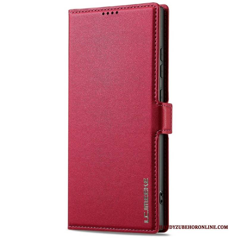 Lederhüllen Samsung Galaxy S25 Ultra 5g Klassisches Lc.imeeke