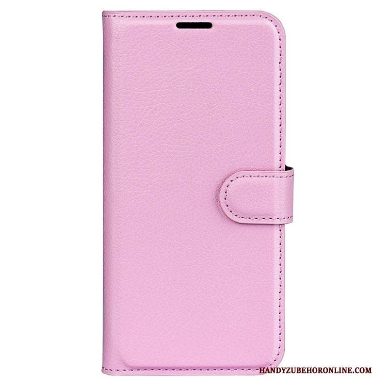 Lederhüllen Samsung Galaxy S25 Ultra 5g Klassisches Litschi-kunstleder