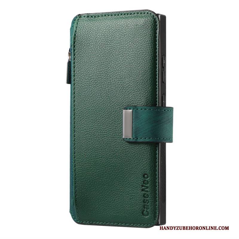 Lederhüllen Samsung Galaxy S25 Ultra 5g Magnetische Abnehmbare Hülle