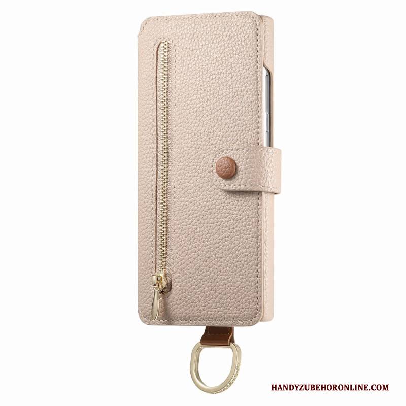 Lederhüllen Samsung Galaxy S25 Ultra 5g Rfid-geschützte Geldbörse Mit Tasche Und Ringhalter