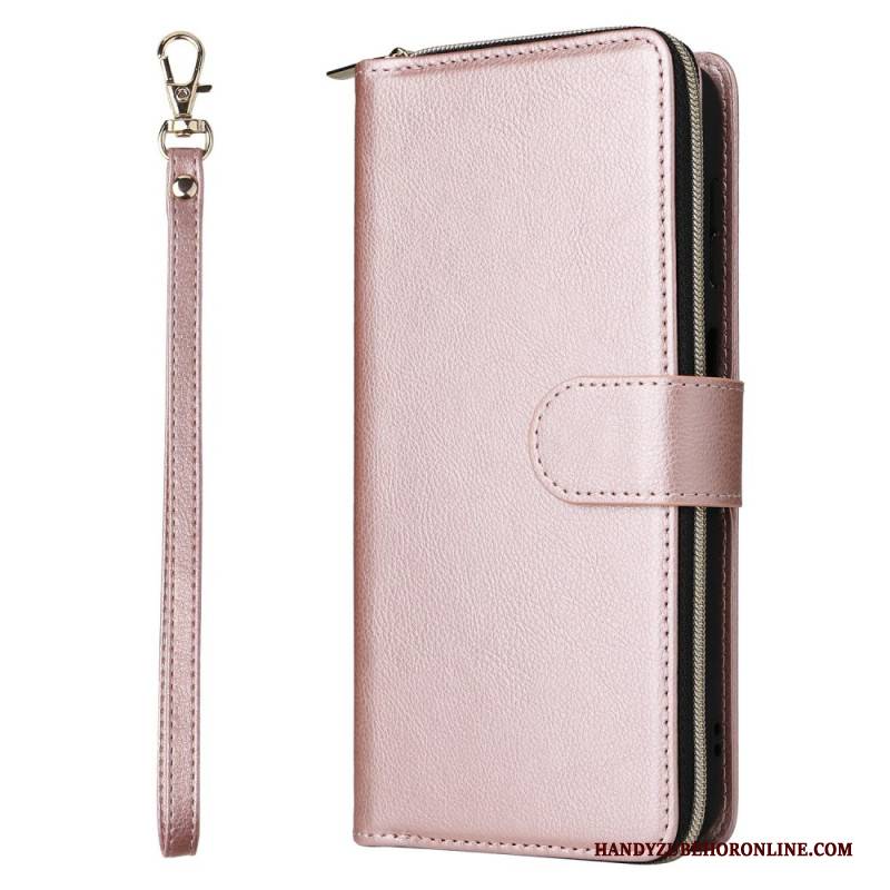 Lederhüllen Samsung Galaxy S26 Geldbörse Mit Reißverschlusstasche