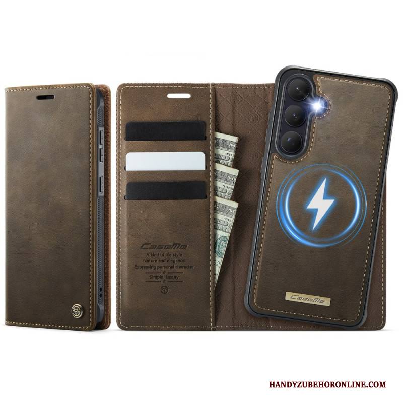 Lederhüllen Samsung Galaxy S26 Plus Handyhülle Abnehmbares Etui