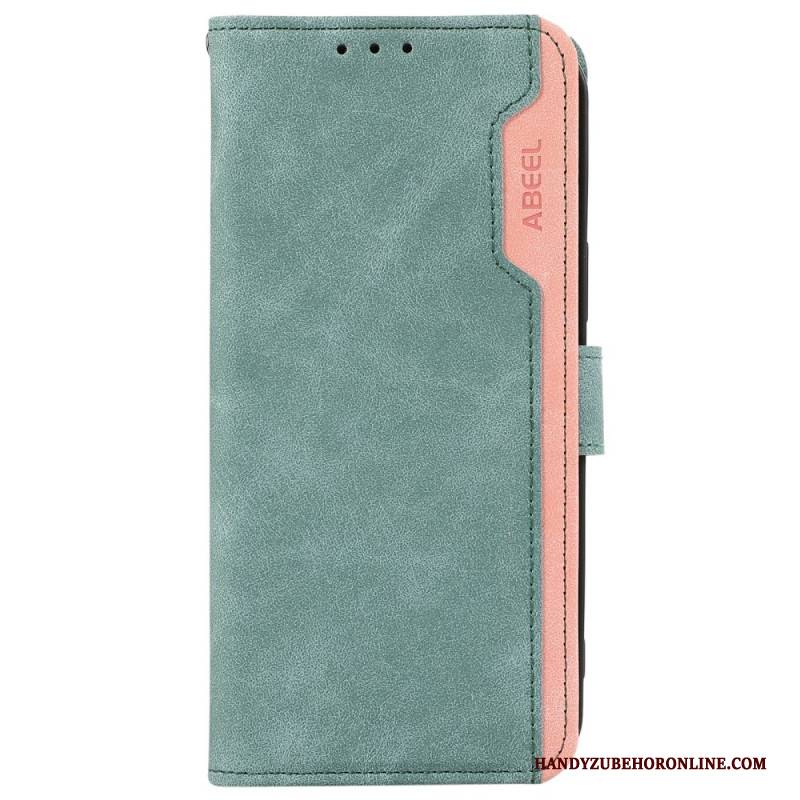 Lederhüllen Samsung Galaxy S26 Plus Zweifarbiges Rfid-etui