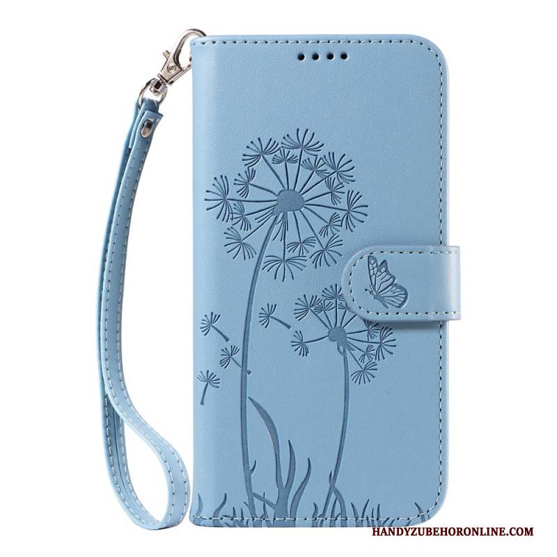 Lederhüllen Samsung Galaxy S26 Ultra Armband Mit Löwenzahnmotiv