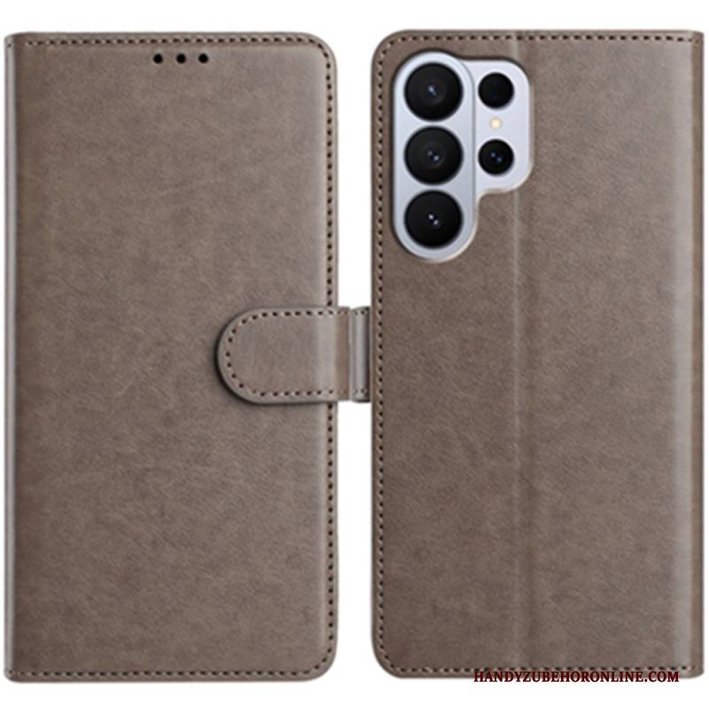 Lederhüllen Samsung Galaxy S26 Ultra Handyhülle Kunstleder Mit 8 Kartenfächern