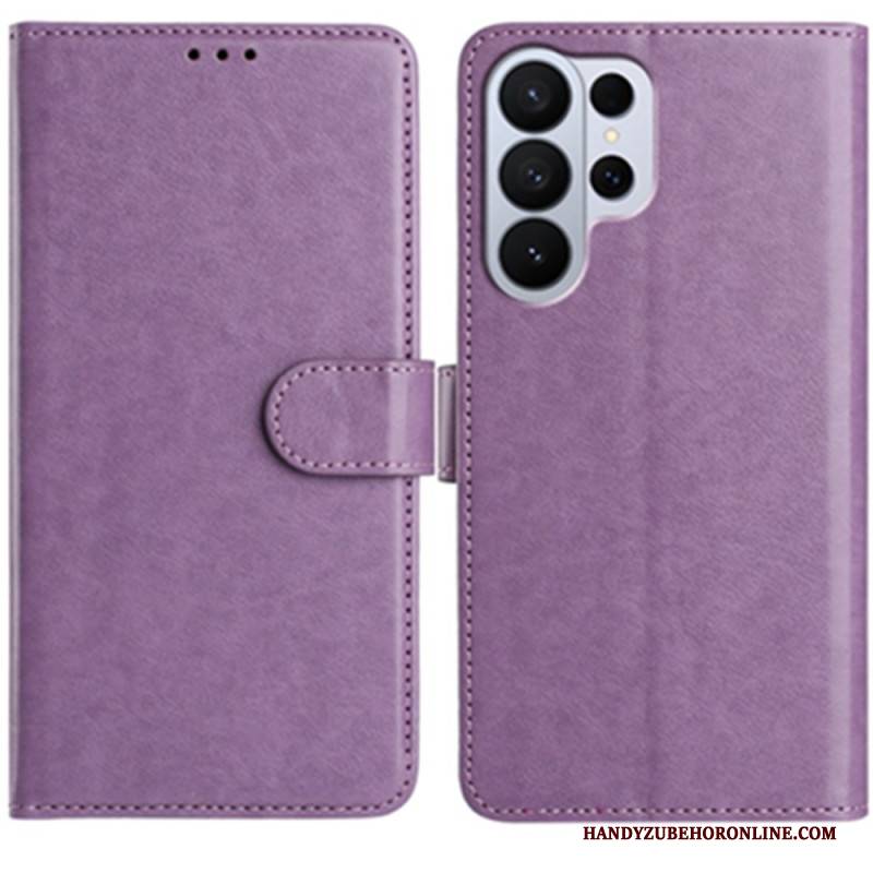 Lederhüllen Samsung Galaxy S26 Ultra Handyhülle Kunstleder Mit 8 Kartenfächern