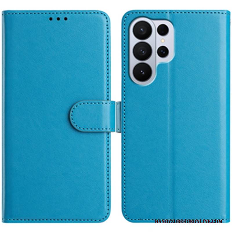 Lederhüllen Samsung Galaxy S26 Ultra Handyhülle Kunstleder Mit 8 Kartenfächern