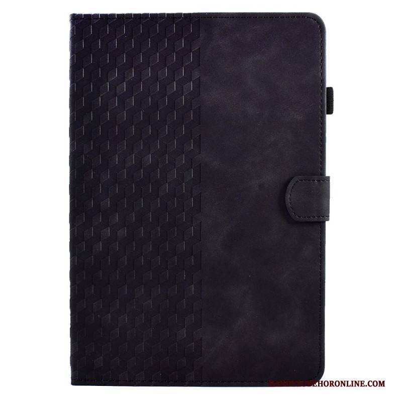 Lederhüllen Samsung Galaxy Tab S11 Wildleder-rahmeneffekt