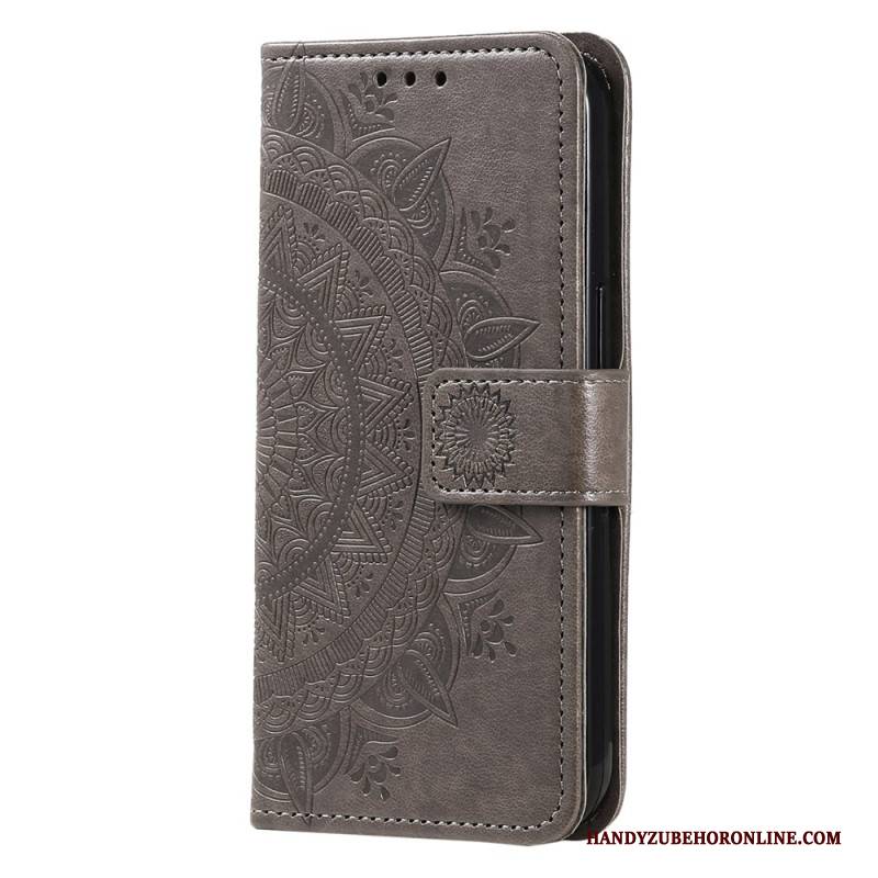 Lederhüllen Sony Xperia 1 Vii Mandala-sonne