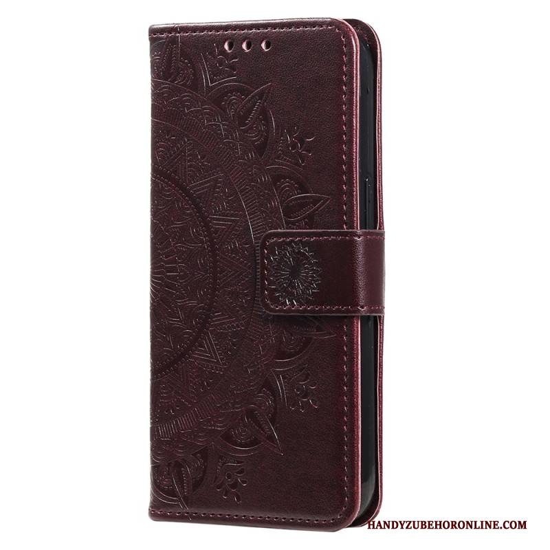 Lederhüllen Sony Xperia 1 Vii Mandala-sonne