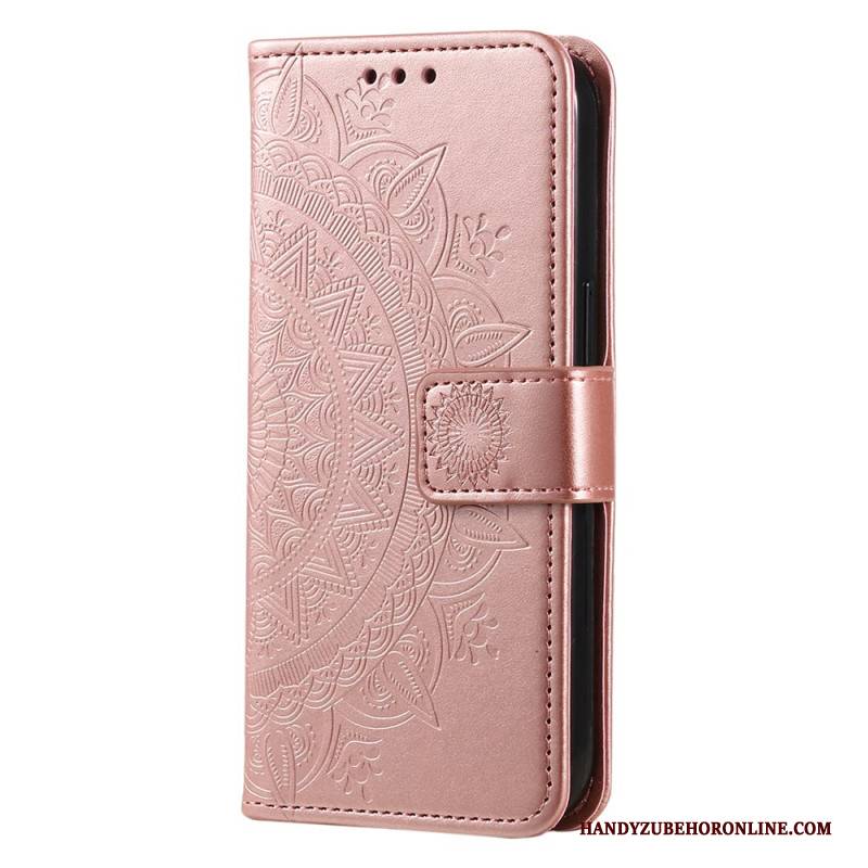 Lederhüllen Sony Xperia 1 Vii Mandala-sonne