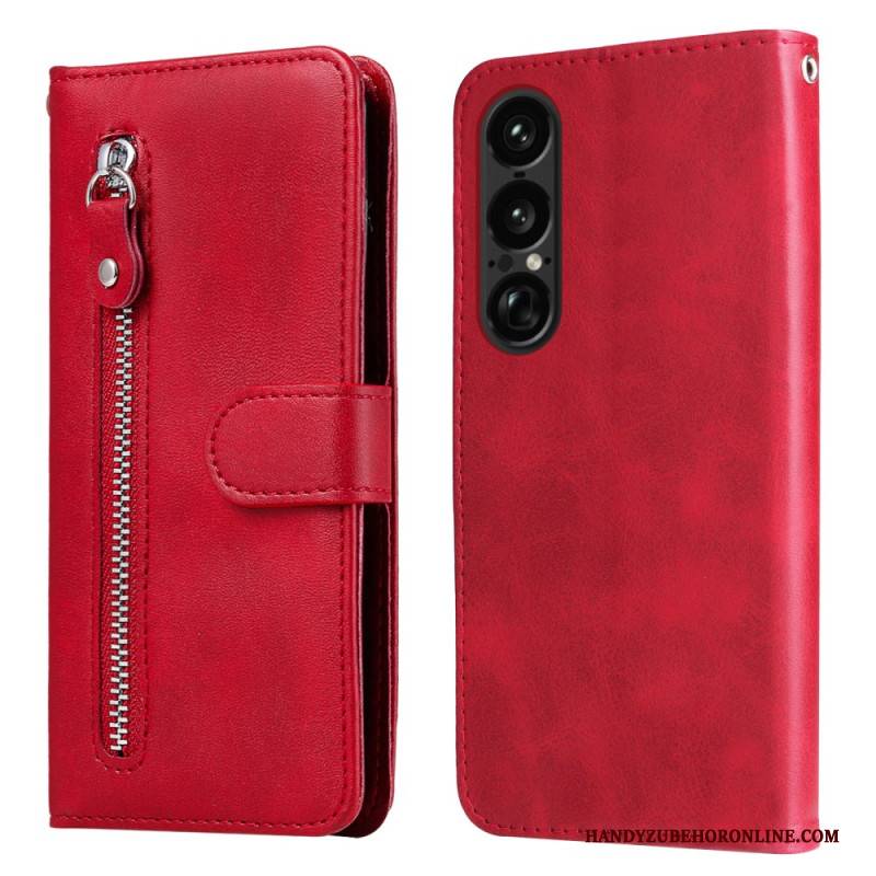 Lederhüllen Sony Xperia 1 Vii Münzgeldbörse