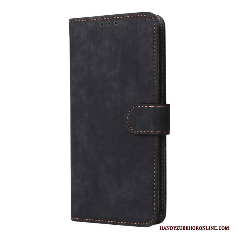 Lederhüllen Sony Xperia 1 Vii Rfid-schutz Und Riemen