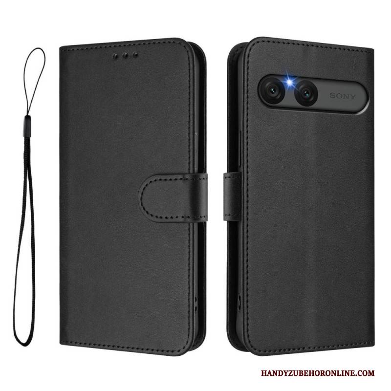 Lederhüllen Sony Xperia 10 Vii Handyhülle Lederoptik